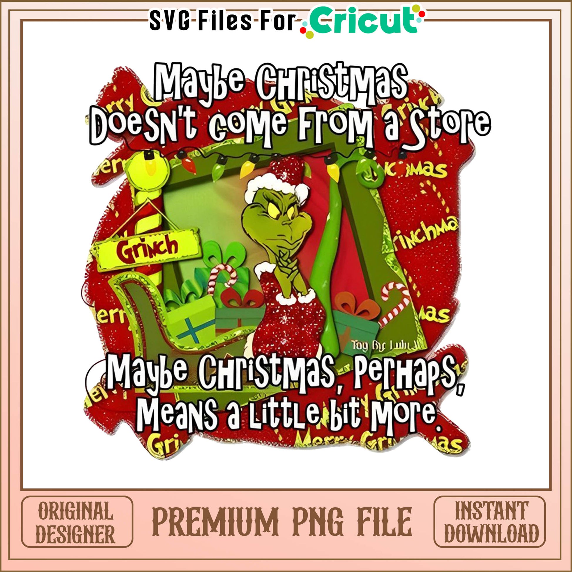 Maybe christmas grinch png, grinch quotes png, grinch sayings​ png