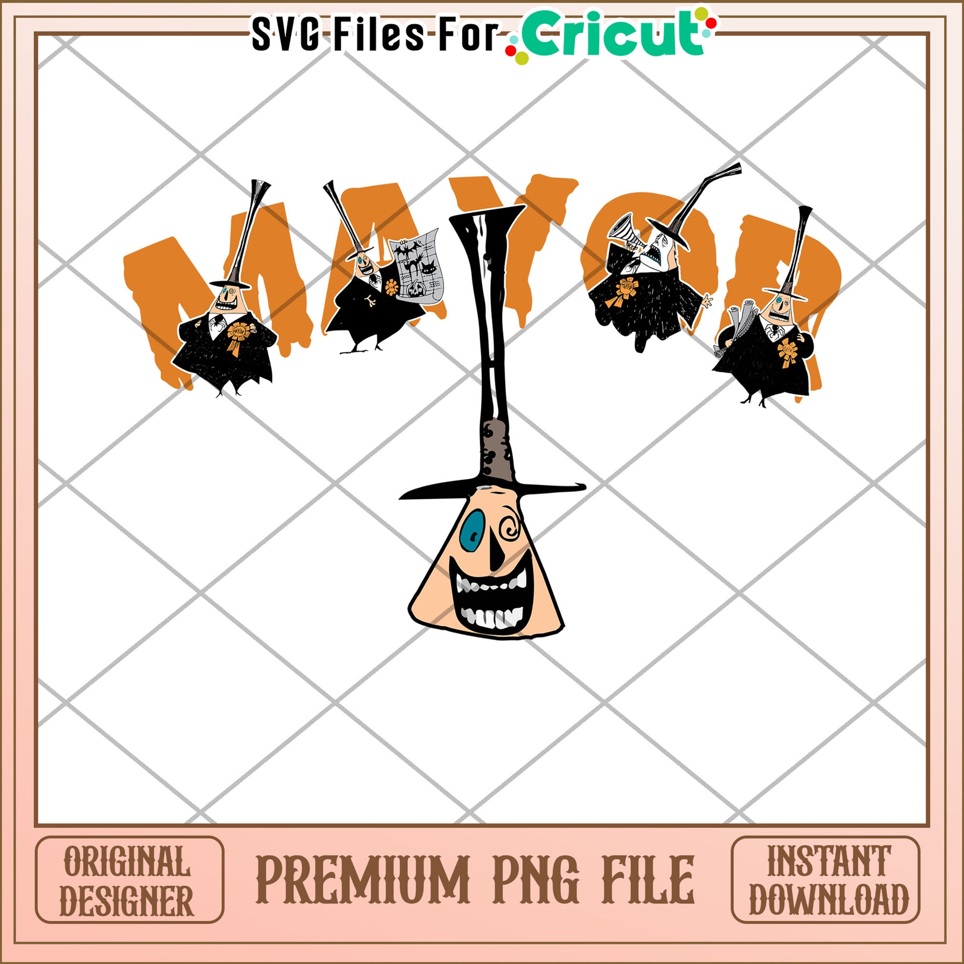 Mayor character png, halloween ends​ png, halloween party png