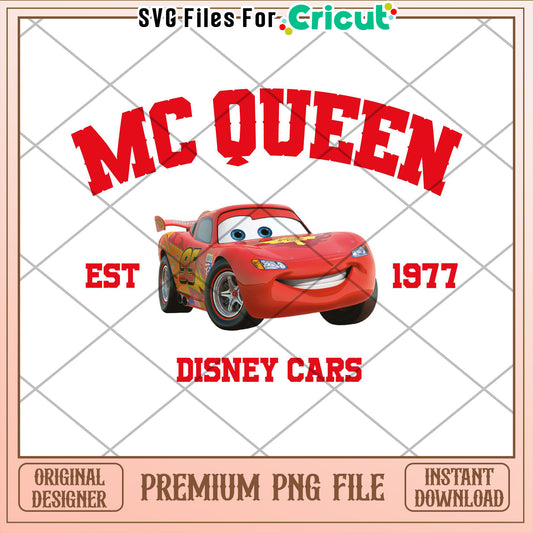 McQueen Disney Cars PNG Download