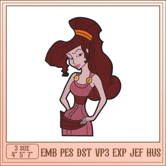 Meg Embroidery Design 3 Sizes EMB PES DST VP3
