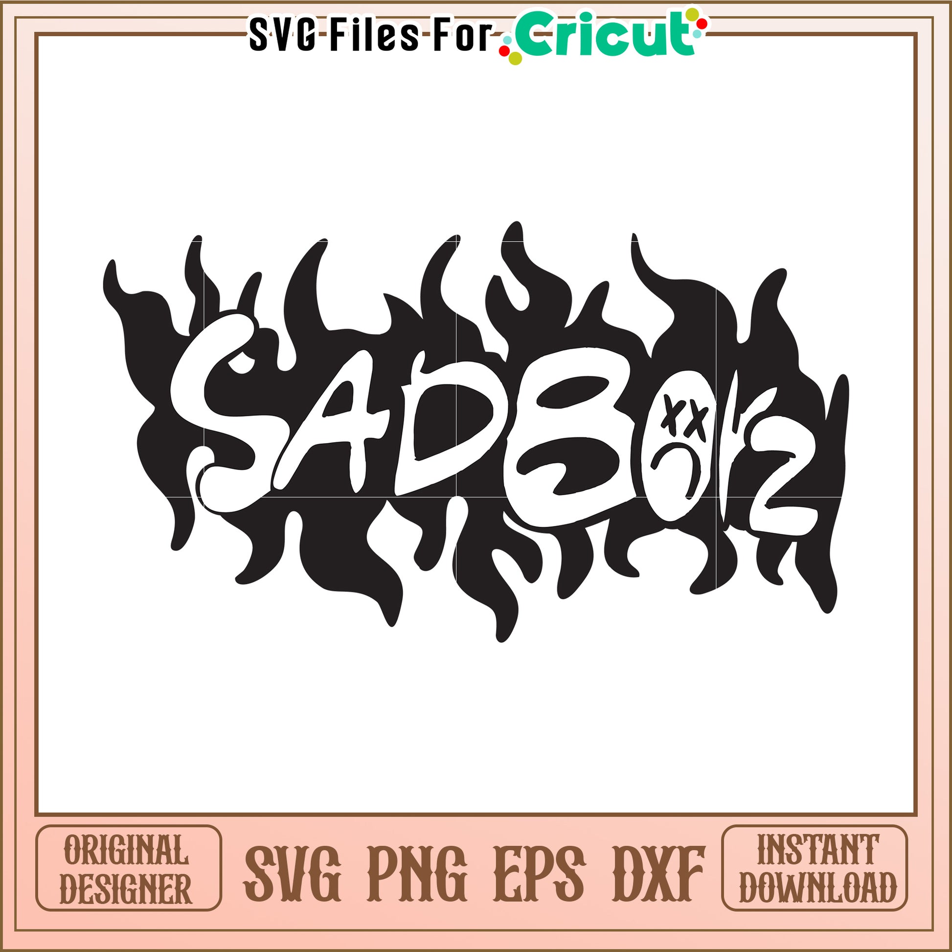 Mente positiva sad boyz svg, sad boy aesthetic svg, positive mindset streetwear svg