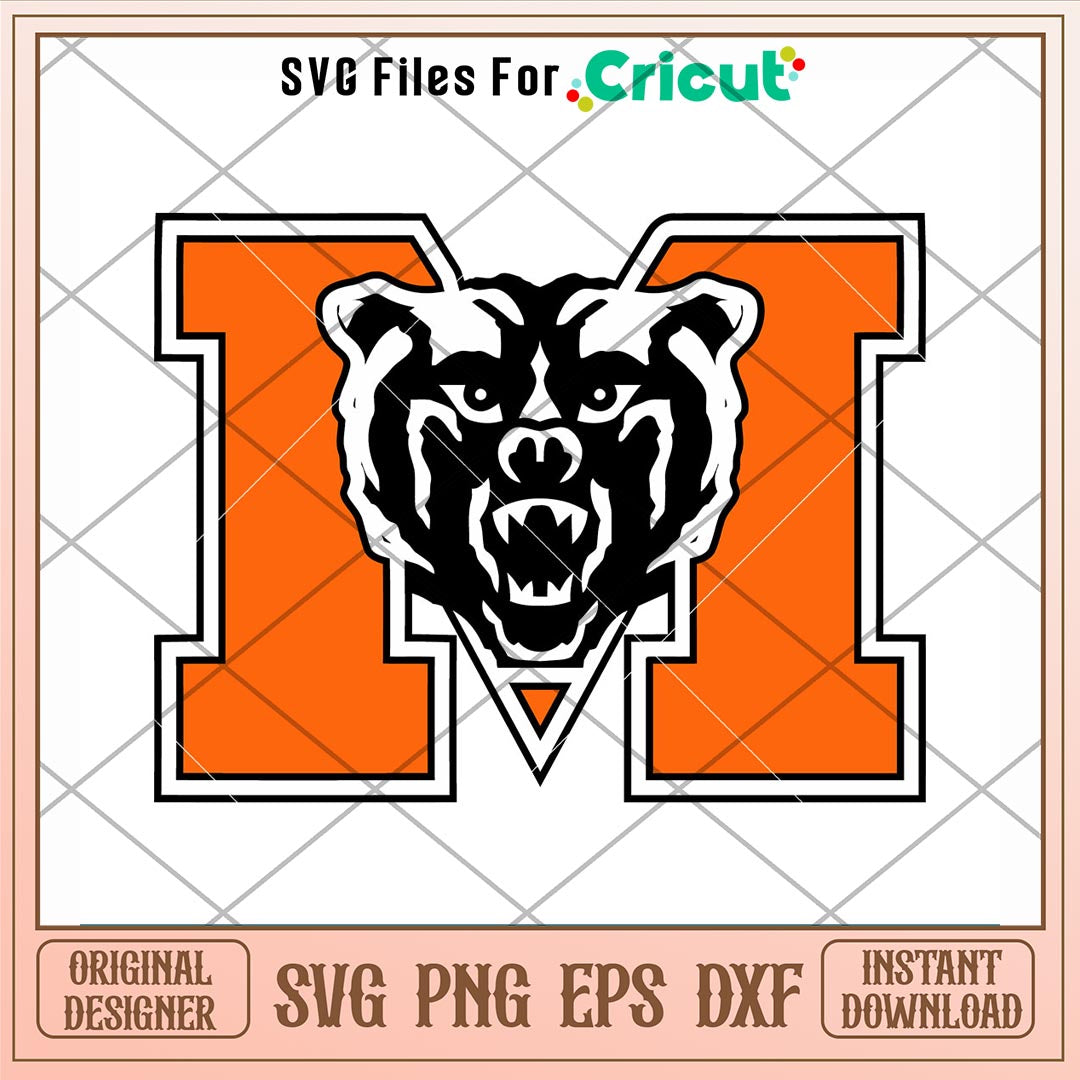 Mercer Bears Logo Svg, Mercer Bears Svg, NCAA Svg