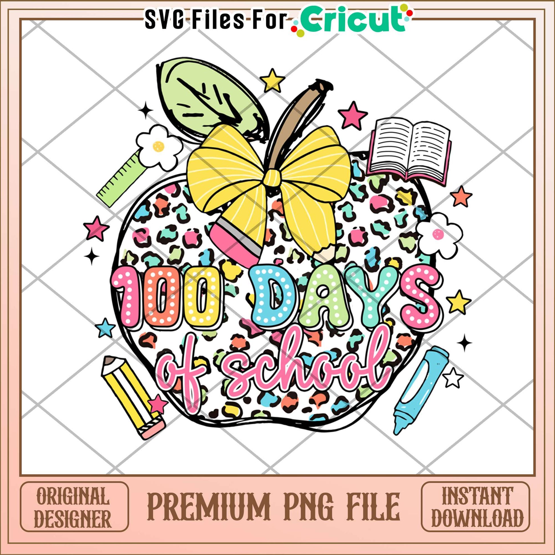 Merch Happy 100 Days Of School Smarter Coquette Bow Pencil Apple Sweatshirt
