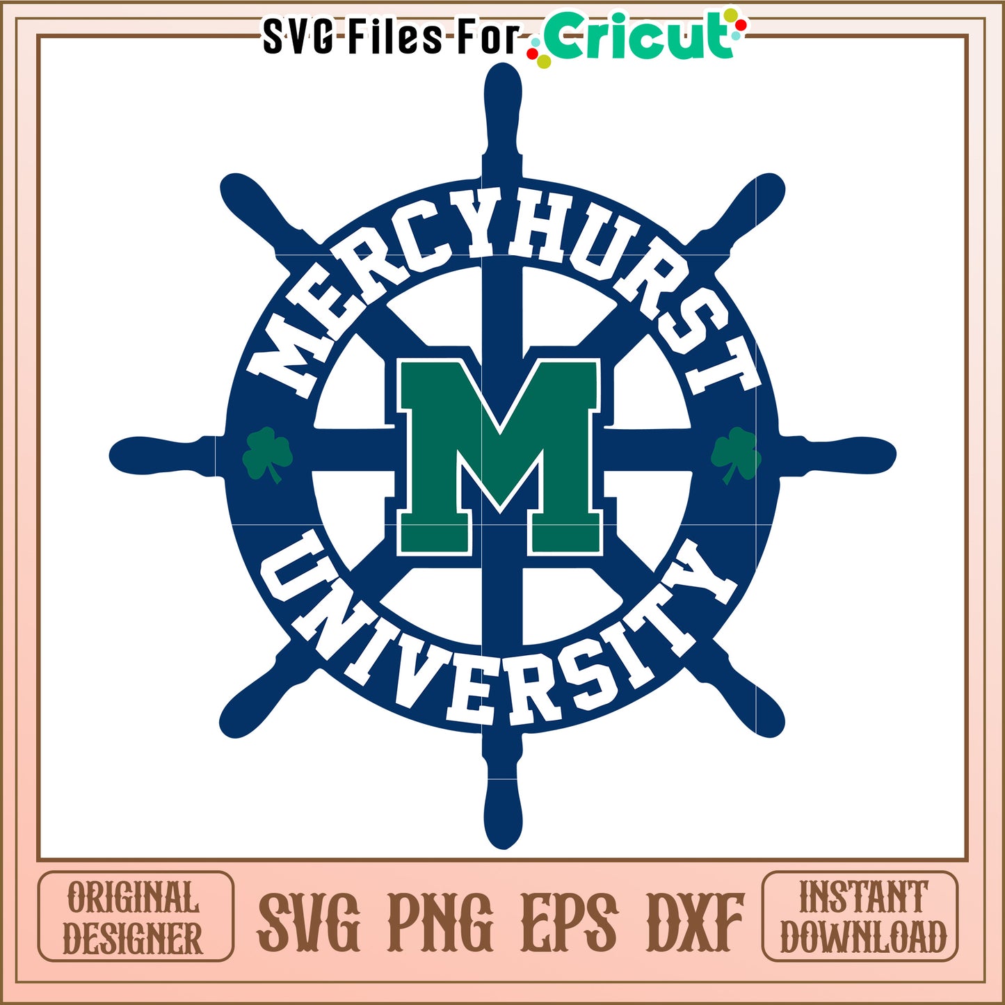 Mercyhurst University SVG File for Cricut, Perfect for DIY Projects and Crafts