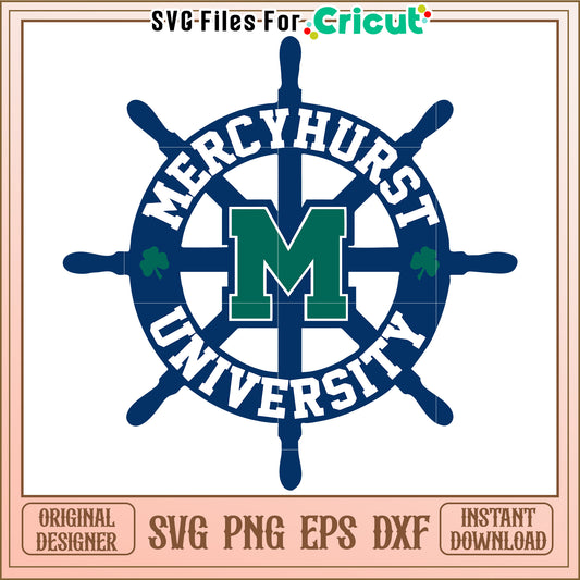 Mercyhurst University SVG File for Cricut, Perfect for DIY Projects and Crafts