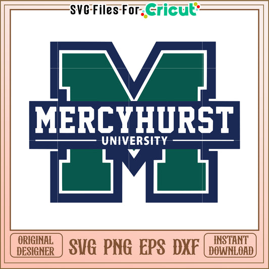 Mercyhurst University SVG File for Cricut, perfect for custom designs and crafts