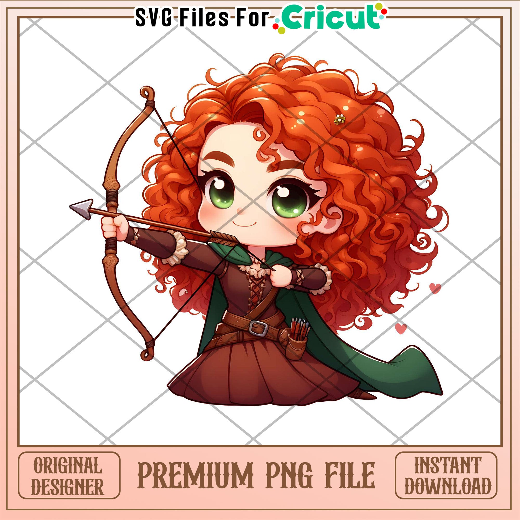 Merida PNG Cricut File Instant Download – svg files for cricut