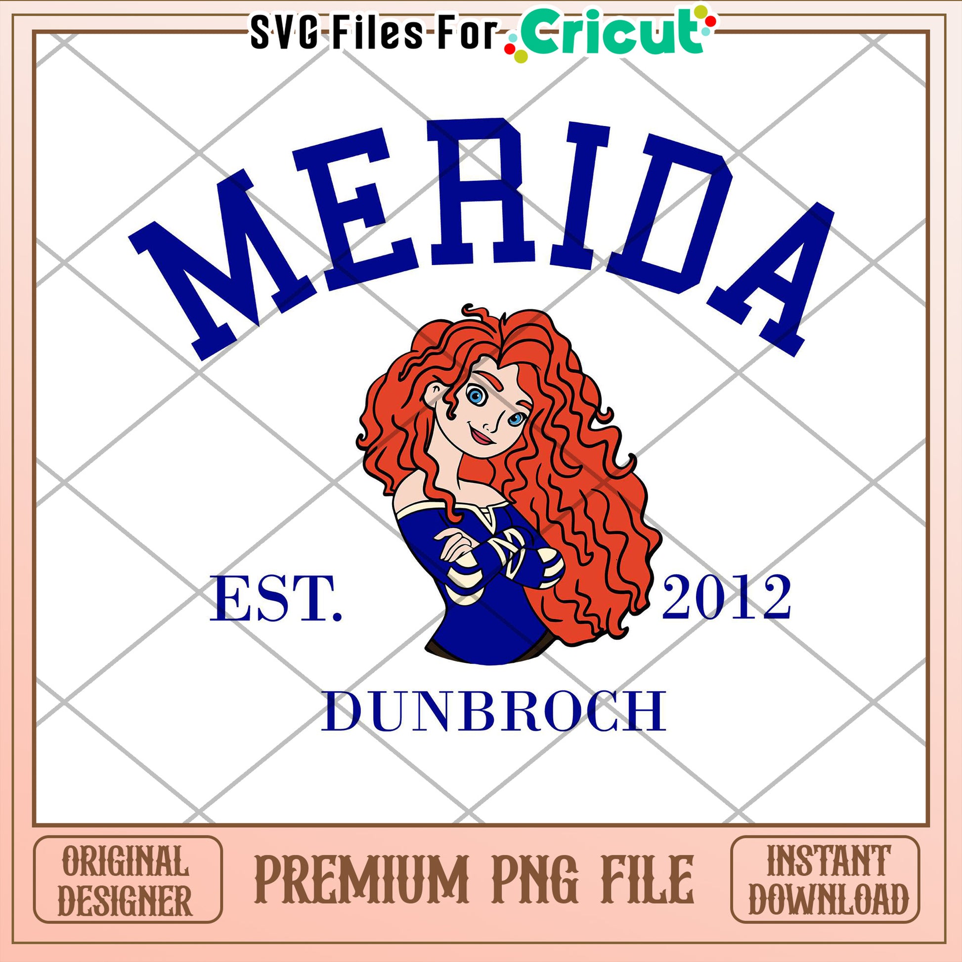 Merida PNG Design - Instant Download