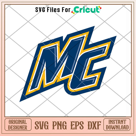 Merrimack Warriors Logo Svg, Merrimack Warriors Svg, NCAA Svg