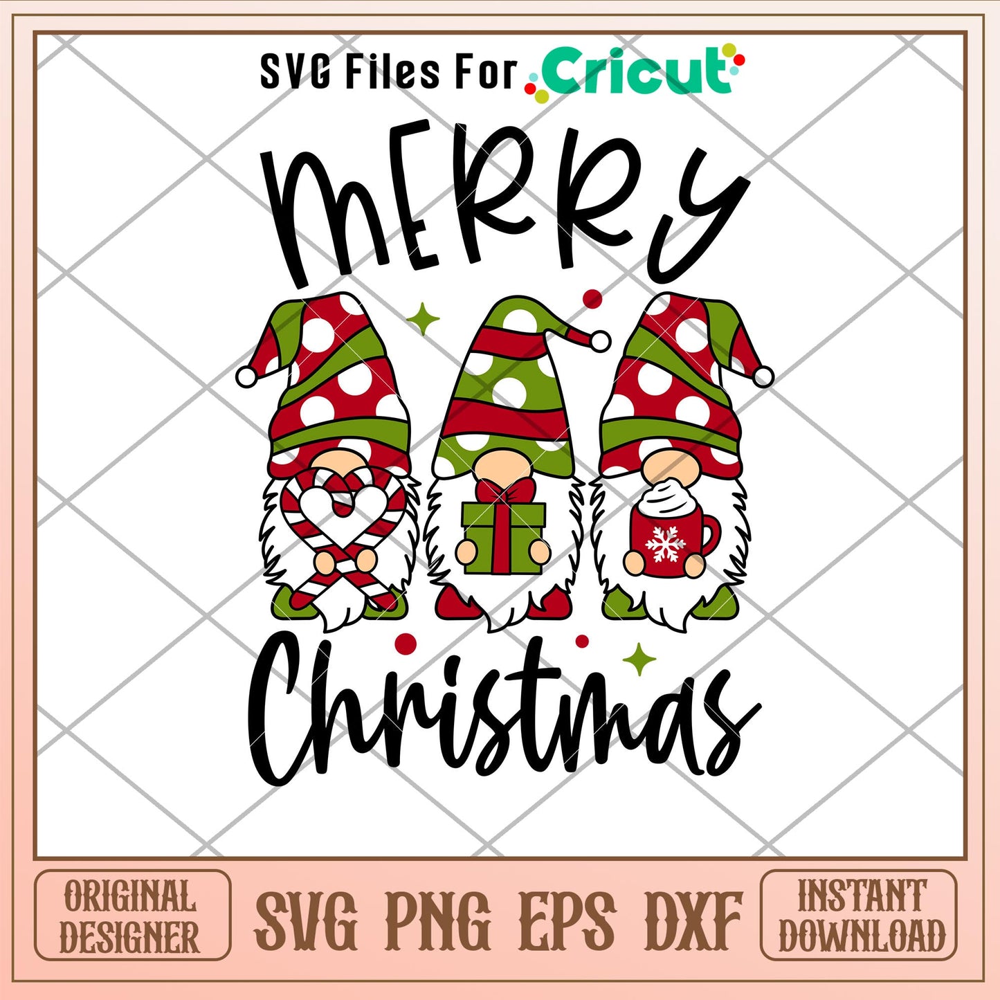 Merry Christmas Gnome,Merry Christmas Gnome Svg