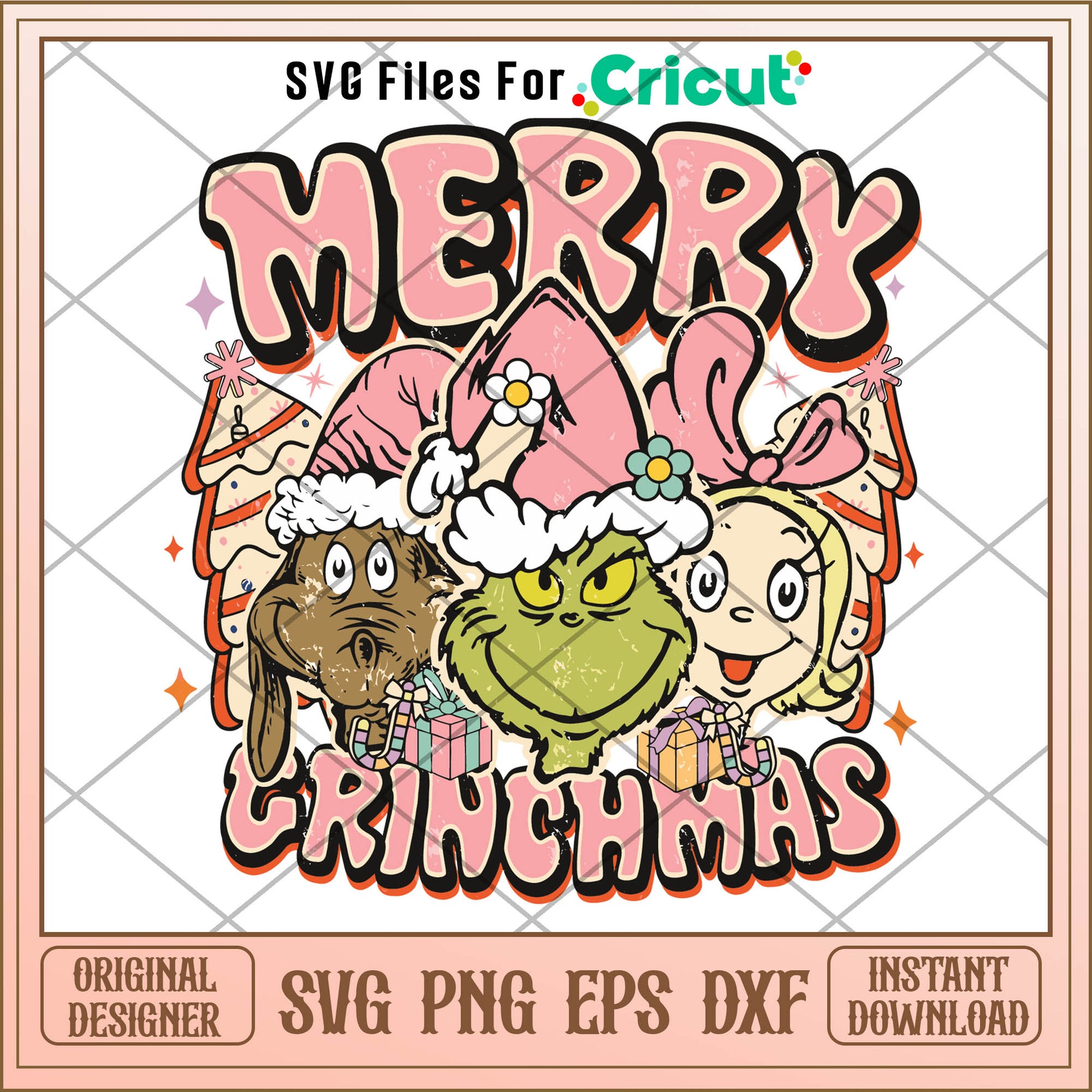 Merry Grinchmas Max Cindy Lou Who SVGcindy lou who pink dress svg svg files for cricut Merry Grinchmas Max Cindy Lou Who SVGcindy lou who pink dress svg svg files for cricut