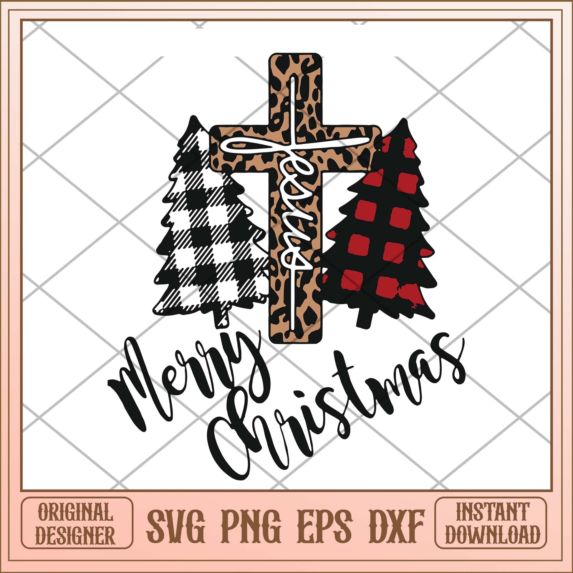 Merry Christmas Jesus svg, Jesus pines tree Christmas svg bundle