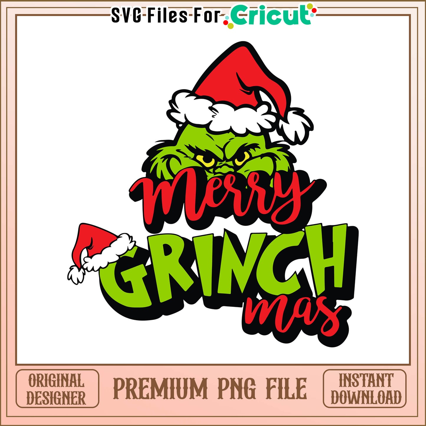 Merry Grinch christmas stolen png, grinch stole christmas png