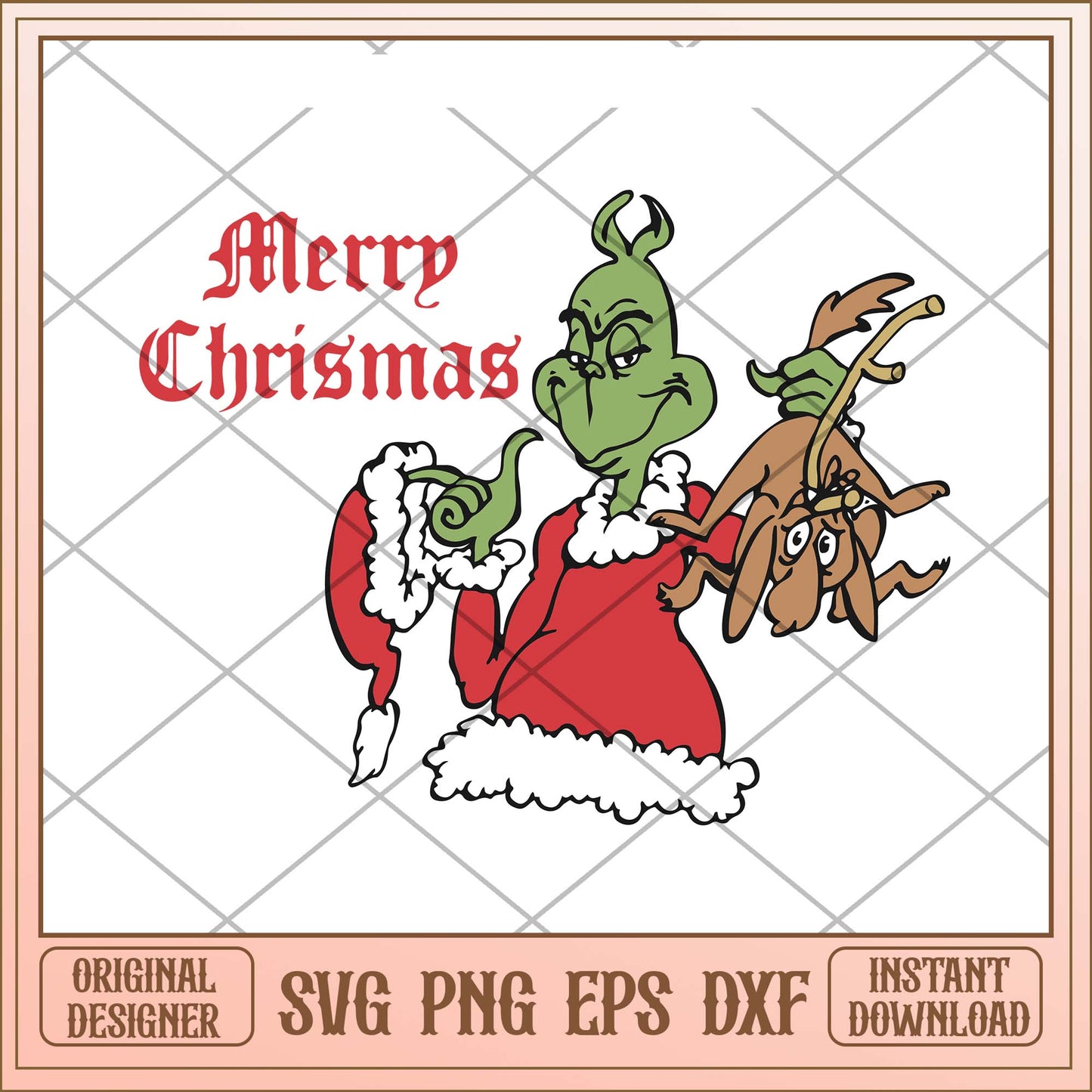 Merry chrismas svg, Merry Grinch Christmas art svg bundle
