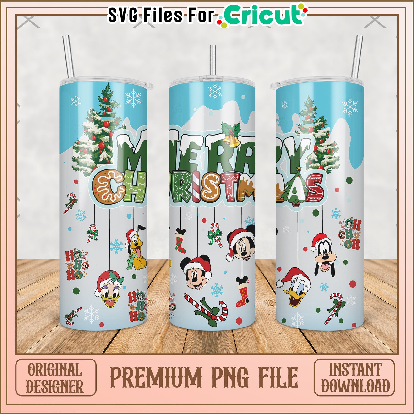 Merry christmas design tumbler png, grinch christmas​​ png, christmas tree​​ png