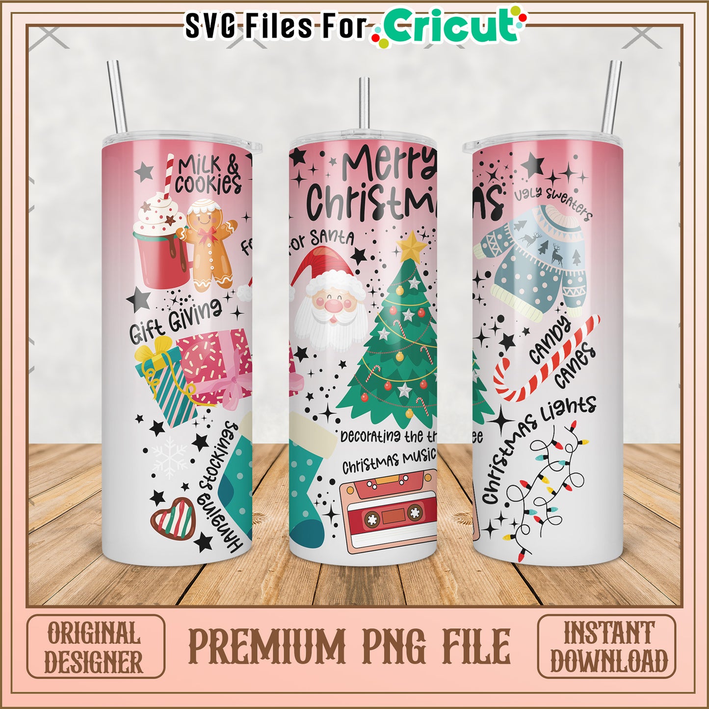 Merry christmas tumbler png, grinch christmas​​ png, christmas tree​​ png