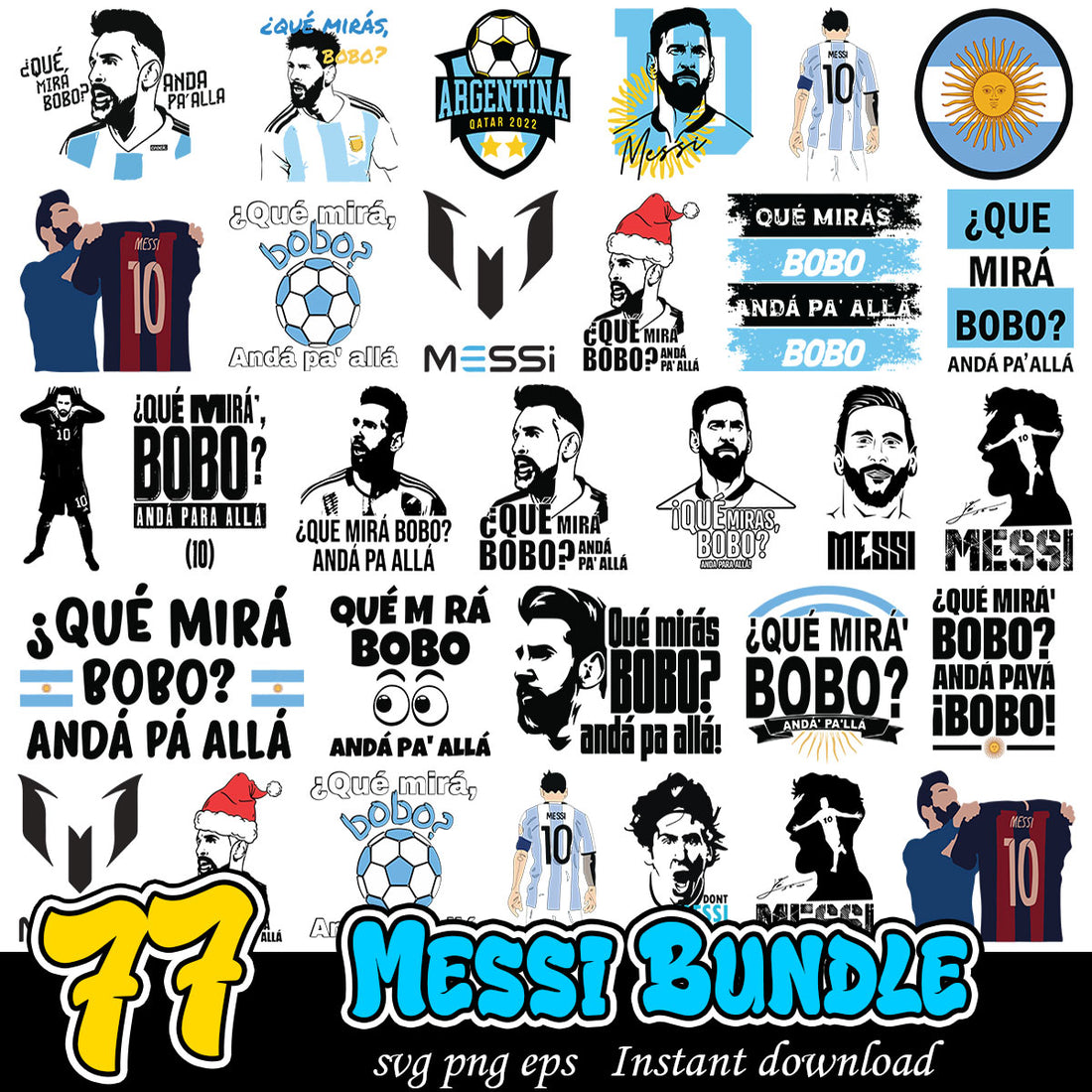 Messi Svg Text Messi svg bundle, Lionel Messi svg bundle, Argentina bundle – svg files ...