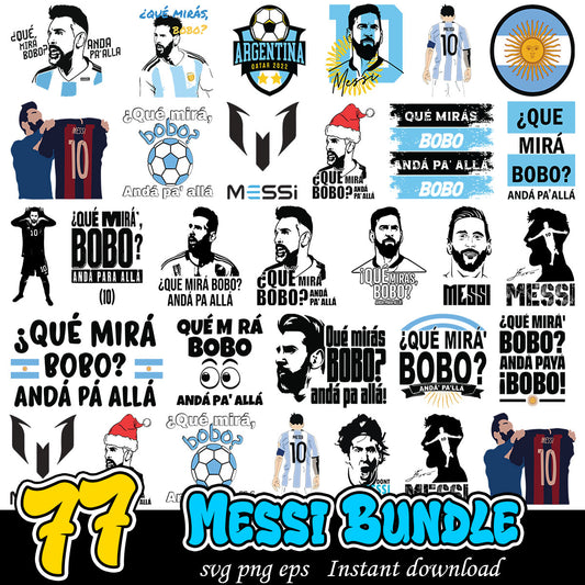 Messi svg bundle, Lionel Messi svg bundle, Argentina bundle