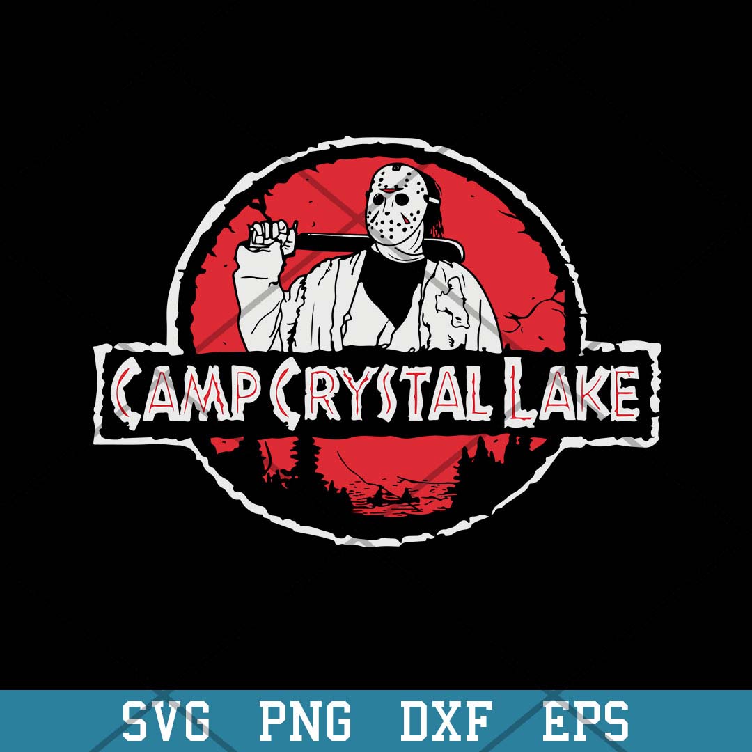 Michael Myers Camp Crystal Lake Svg, Halloween Svg-Svgfilesforcricut