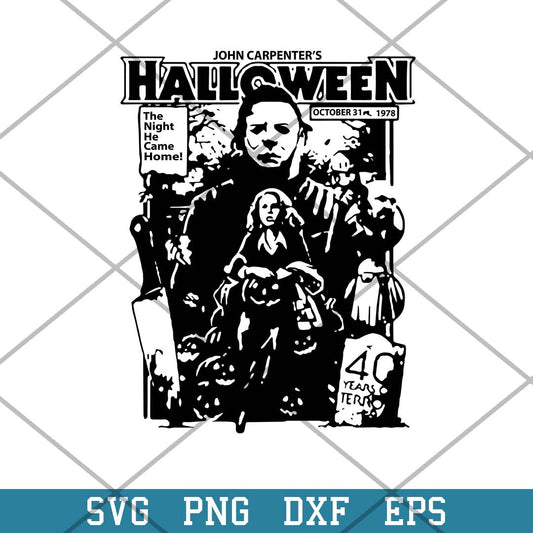 Michael Myers Halloween 1978 Horror Movie Svg, Halloween Svg-Svgfilesforcricut