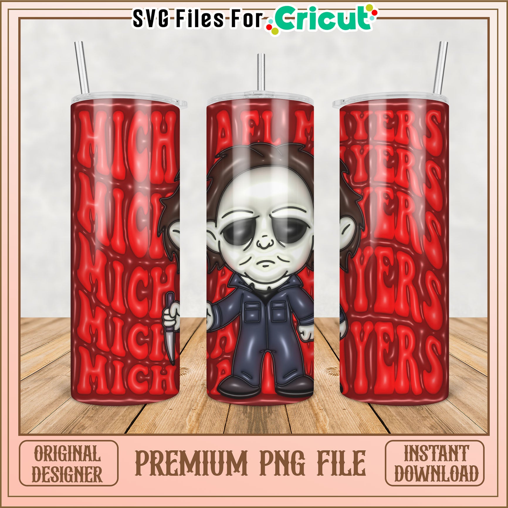Michael Myers PNG Sublimation Design