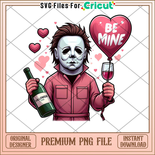 Michael Myers Valentine PNG Design