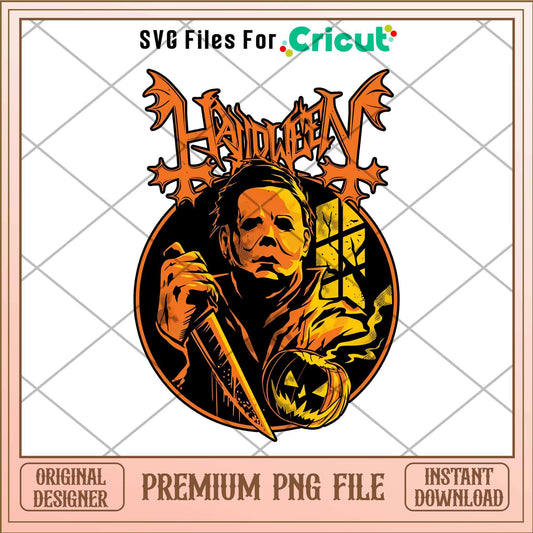 Michael Myers halloween png, Horror characters png, Digital Download