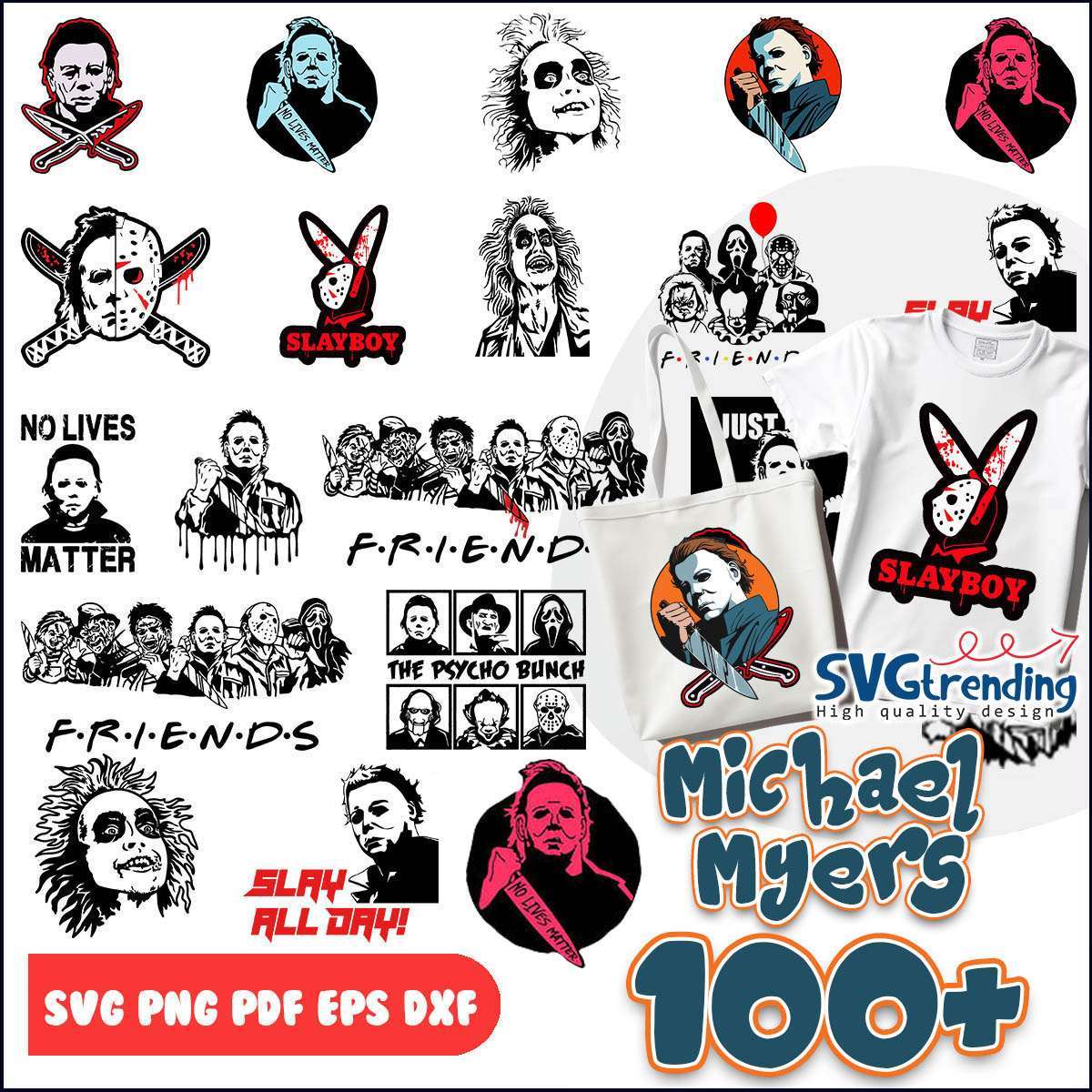 Michael Myers svg bundle, Horror killers svg bundle