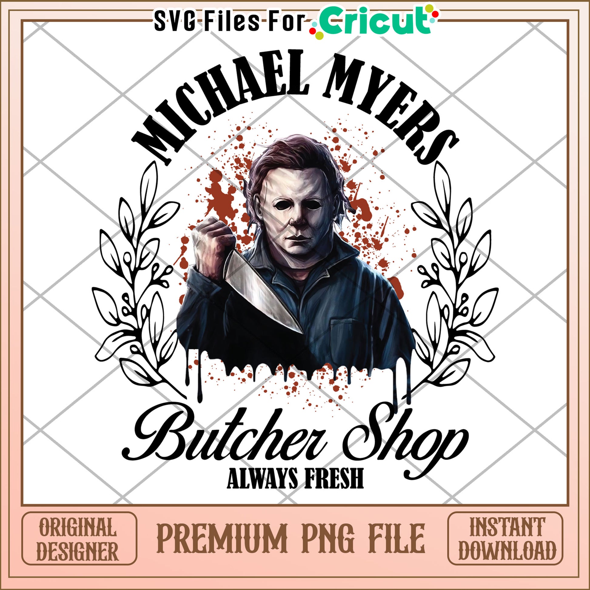 Micheal myers chutcher shop png, horror movie characters png, horror movie png