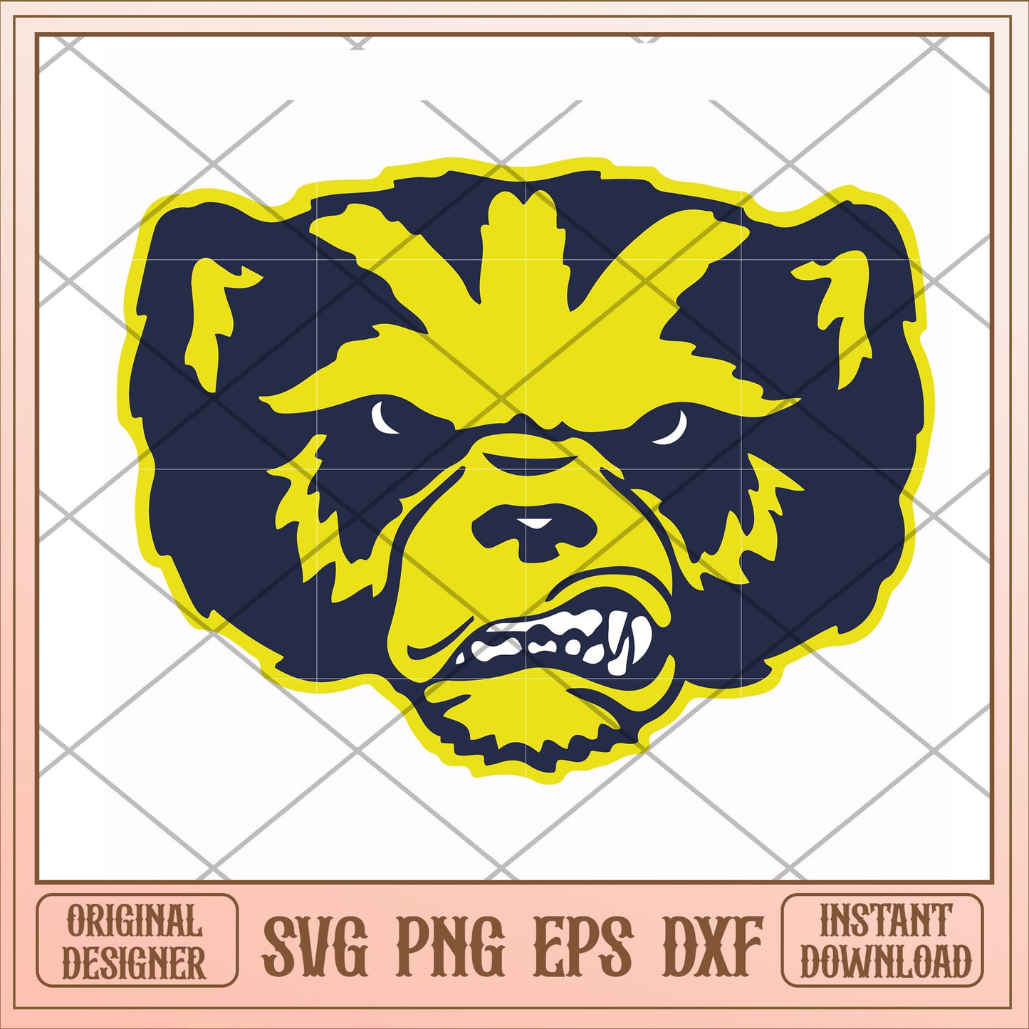 Michigan Wolverines Set mascot svg, mascot svg, ncaa svg