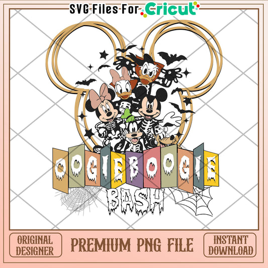 Mickey Halloween PNG Sublimation Design