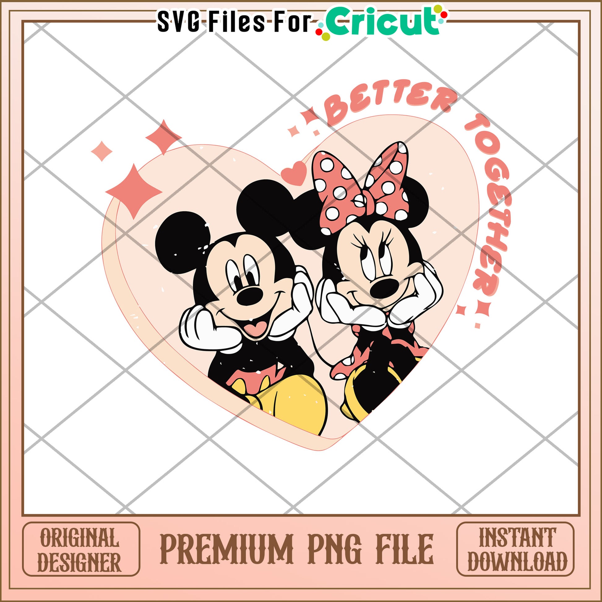 Mickey Minnie PNG Better Together