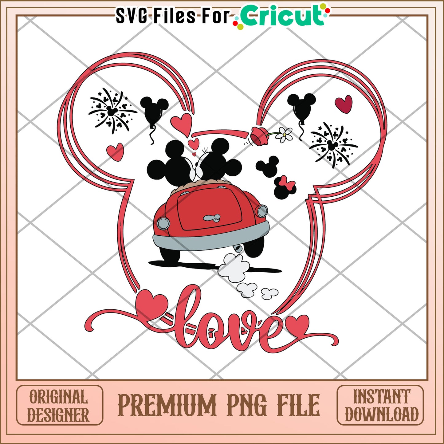 Mickey Minnie Wedding PNG  Instant Download