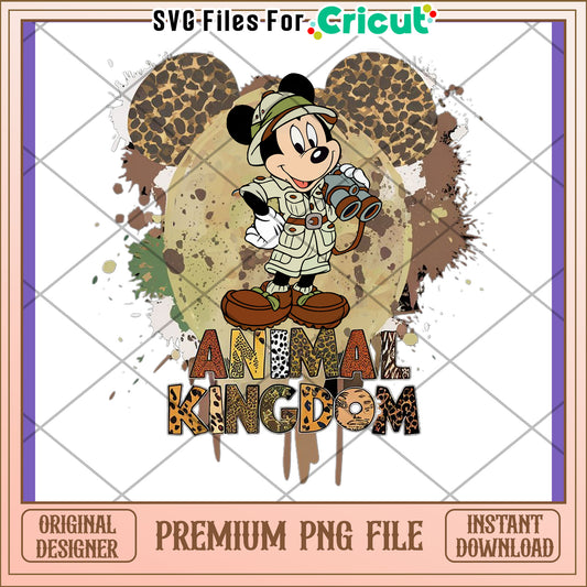 Mickey Mouse Animal Kingdom PNG