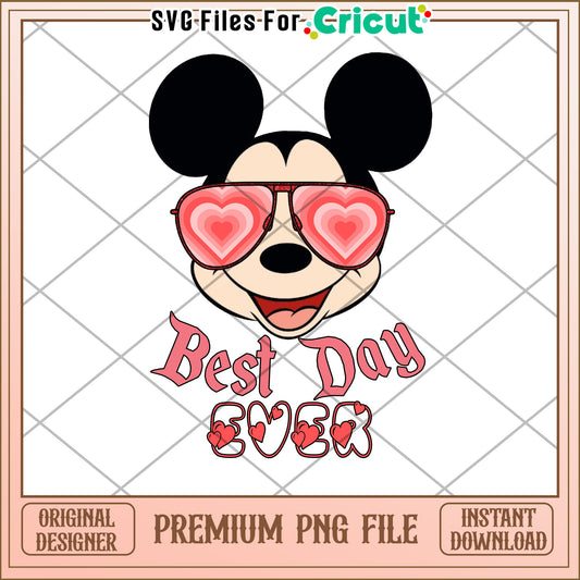 Mickey Mouse Best Day Ever PNG