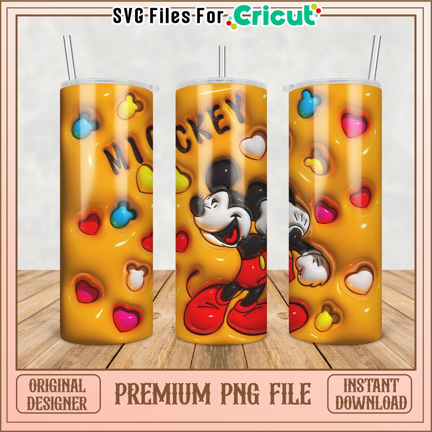 Mickey Mouse Candy PNG Sublimation