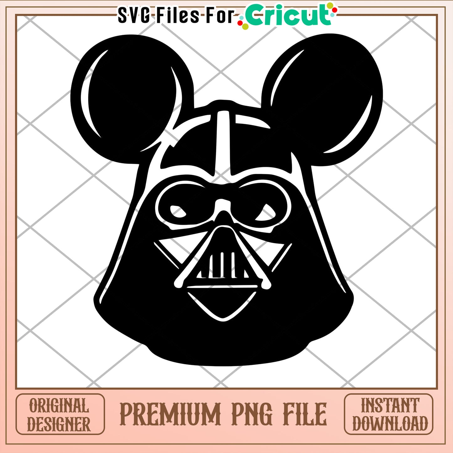 Mickey Mouse Darth Vader PNG