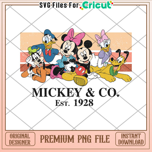 Mickey Mouse Friends PNG Download