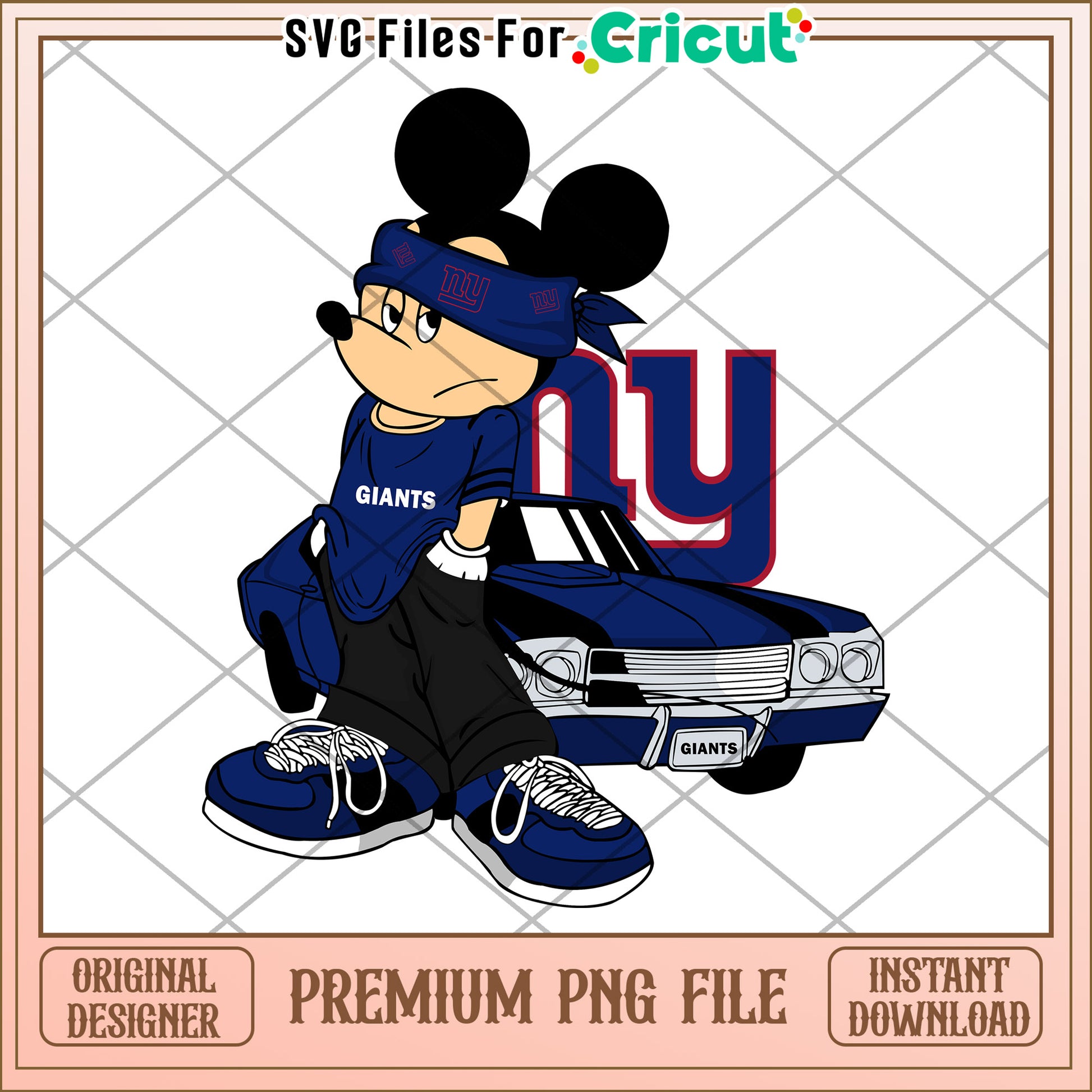 Mickey Mouse Giants PNG File for Download, Ideal for Cricut Users