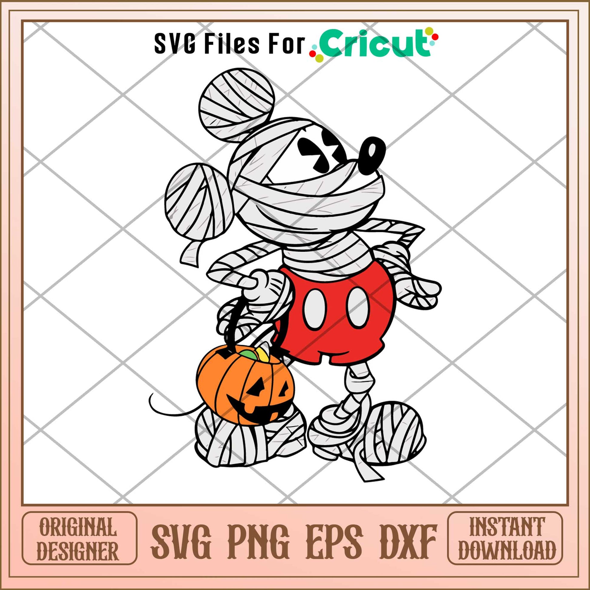 Mickey Mouse Mummy svg, disney characters svg, digital download