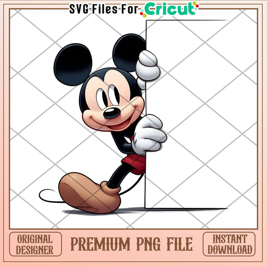 Mickey Mouse PNG Cricut File Instant Download
