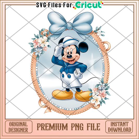Mickey Mouse PNG Design for Crafts, Perfect for Unique Projects
