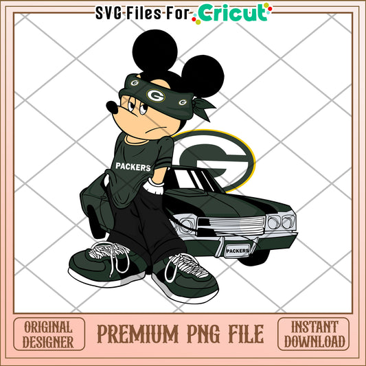 Mickey Mouse PNG Design for Sports Fans, Easy to Print and Use