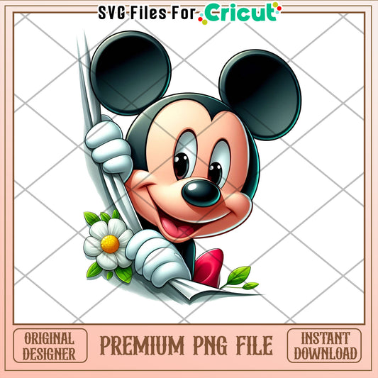 Mickey Mouse PNG Sublimation Design