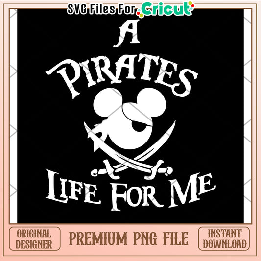 Mickey Mouse Pirate Life PNG
