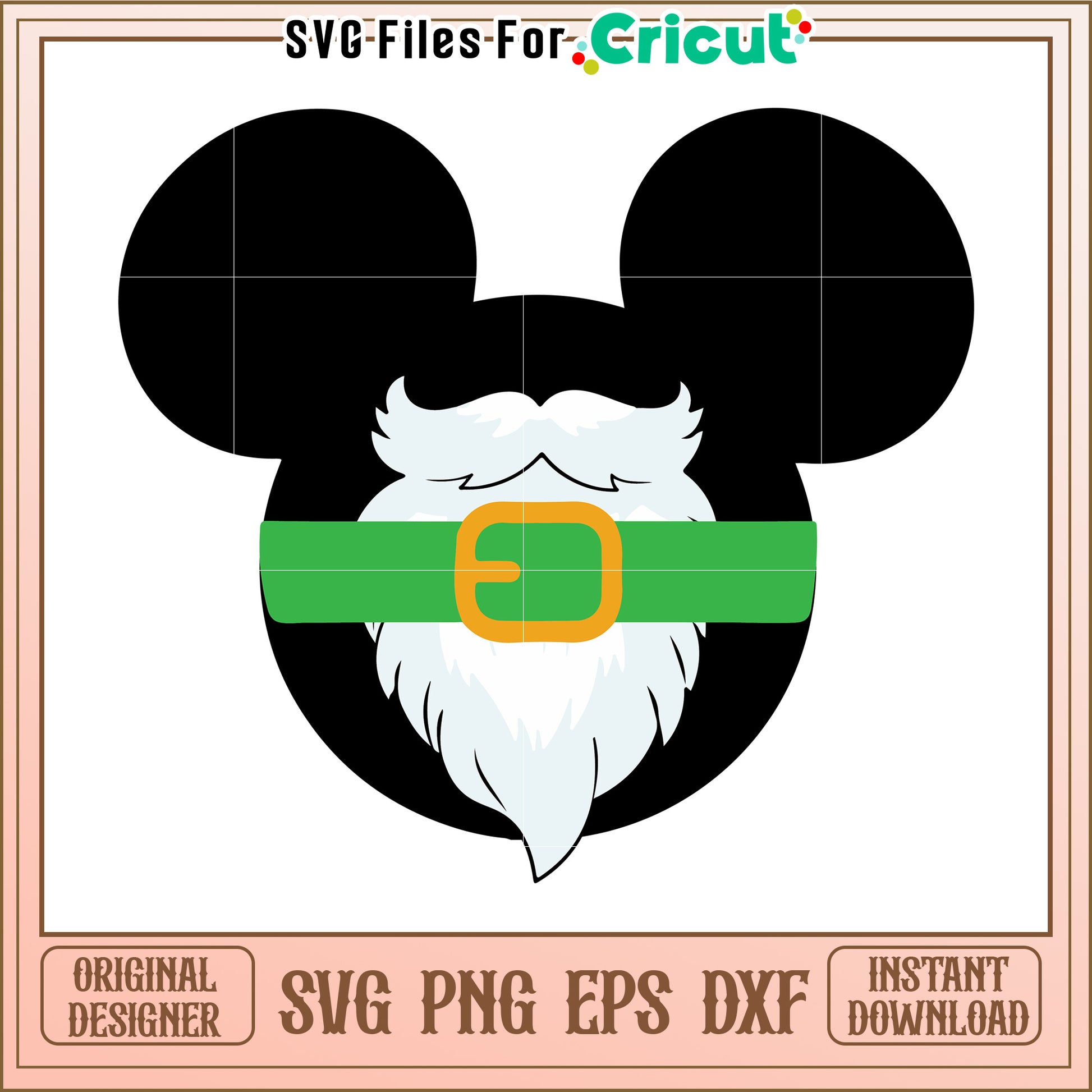 Mickey Mouse SVG PNG EPS DXF Download