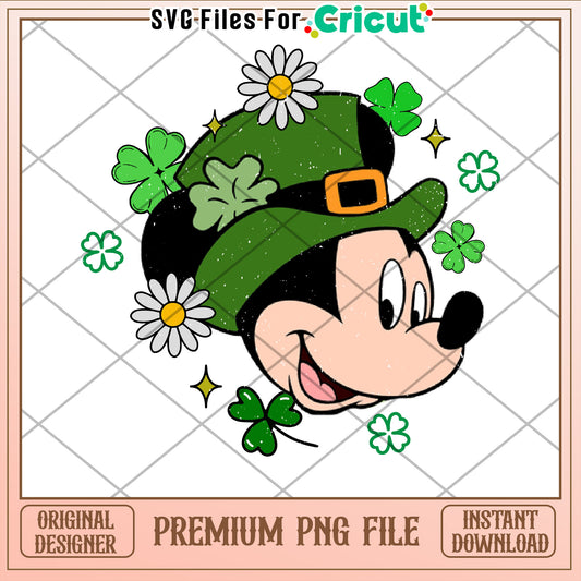 Mickey Mouse St Patricks Day PNG