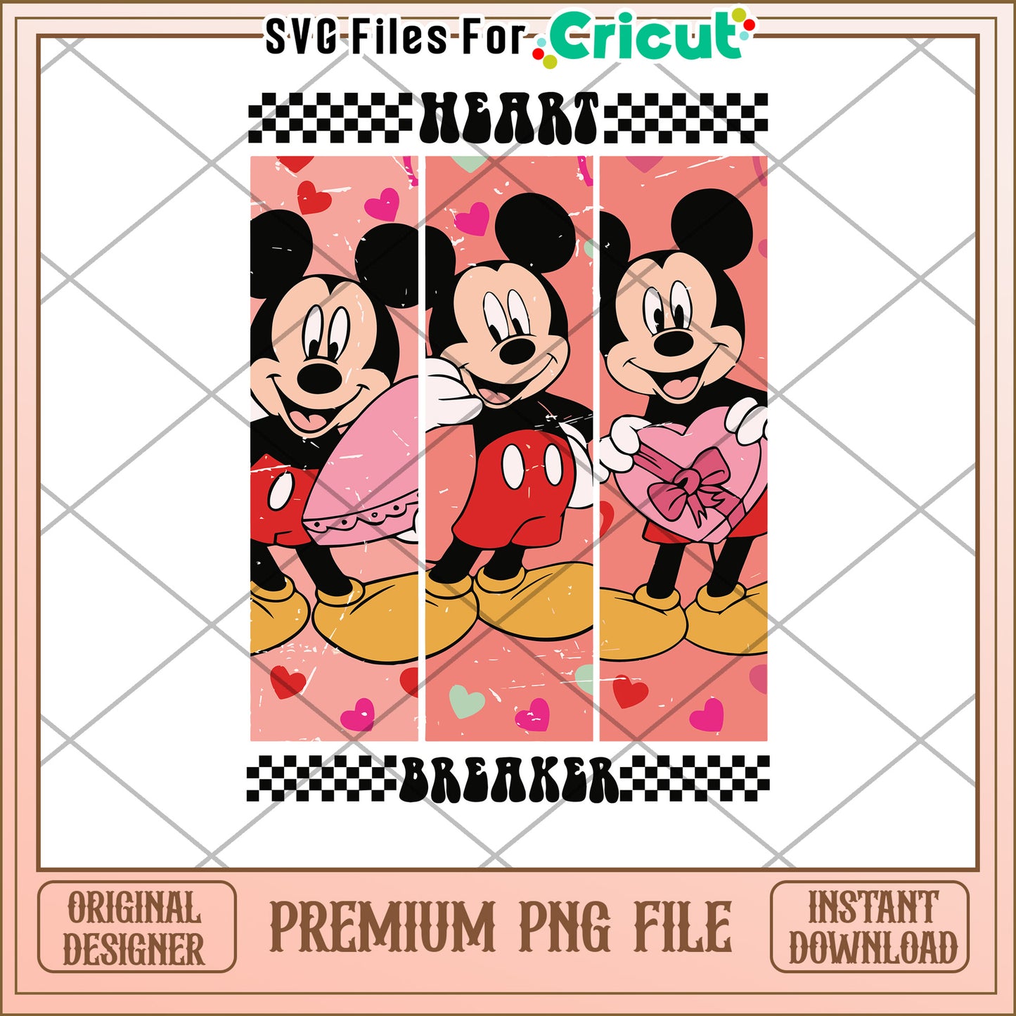 Mickey Mouse Valentines PNG