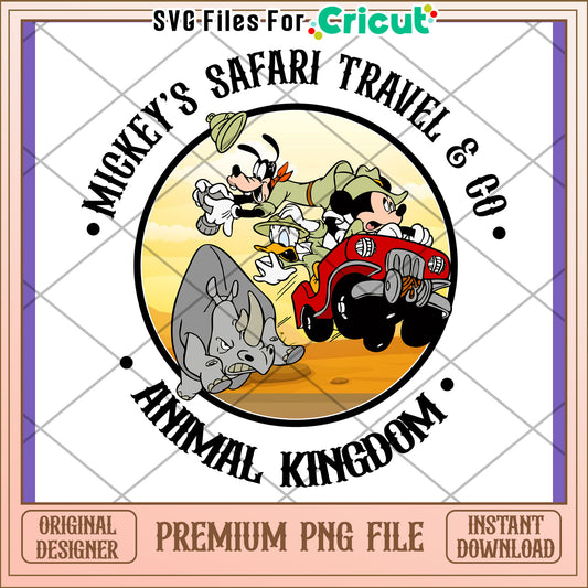 Mickey Safari Adventure PNG