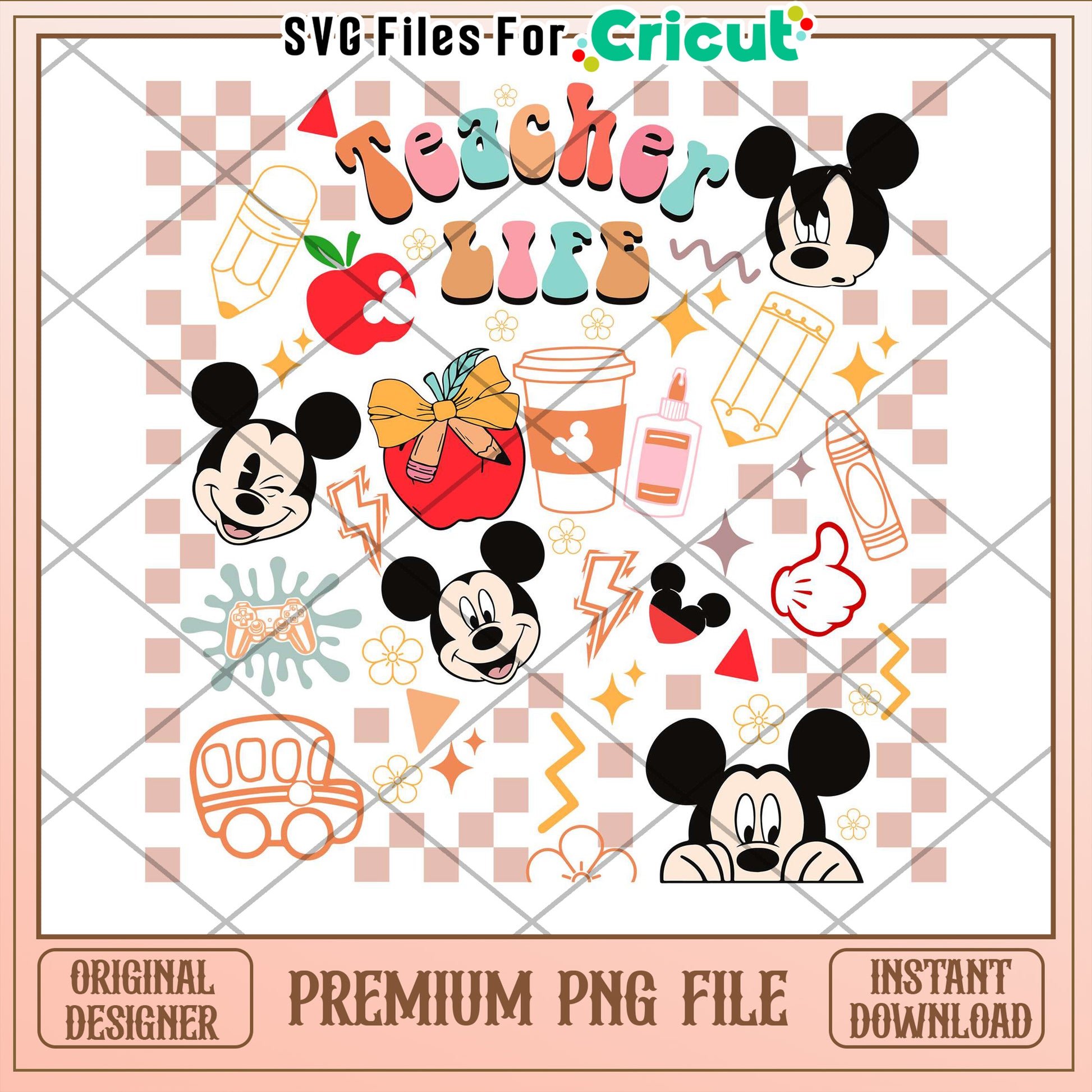 Mickey Teacher Life PNG